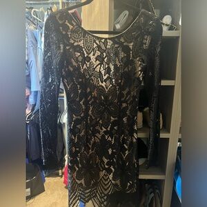 Black Lace Dress